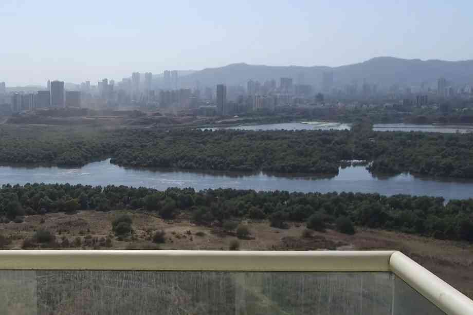 Newa-Bhakti-Park-3-BHK-Sample-Flat-Balcony-View-Airoli-Navi-Mumbai