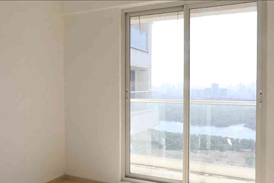 Newa-Bhakti-Park-3-BHK-Sample-Flat-Common-Bedroom-Airoli-Navi-Mumbai
